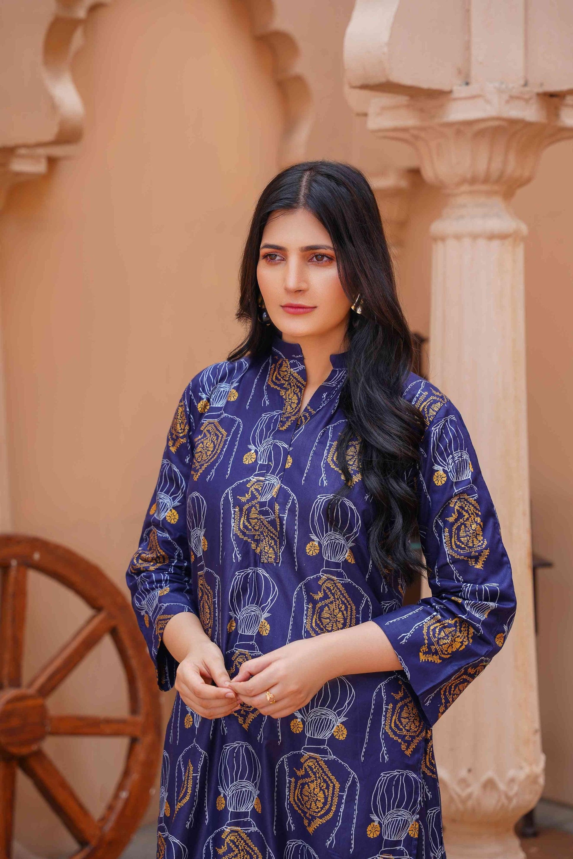 Melodic 2Pcs Stitched Suit