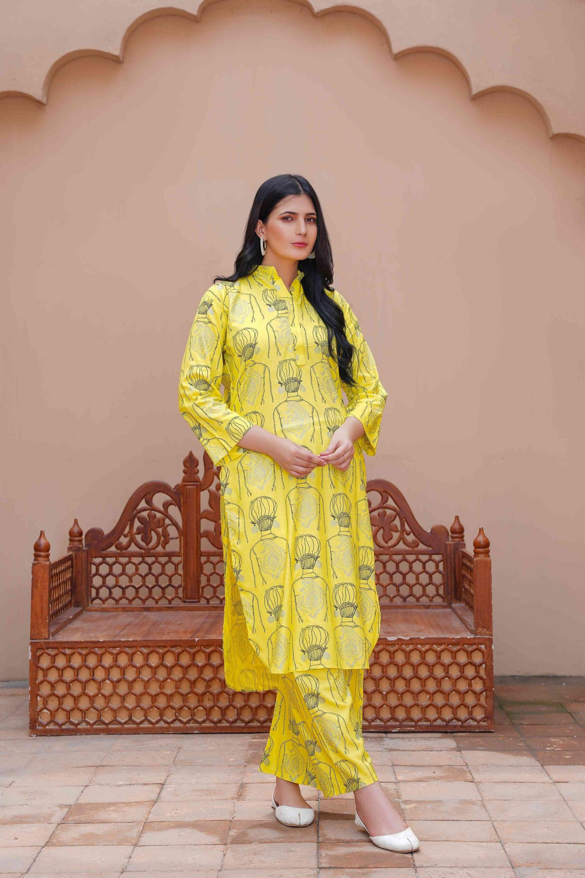 Melodic 2Pcs Stitched Suit