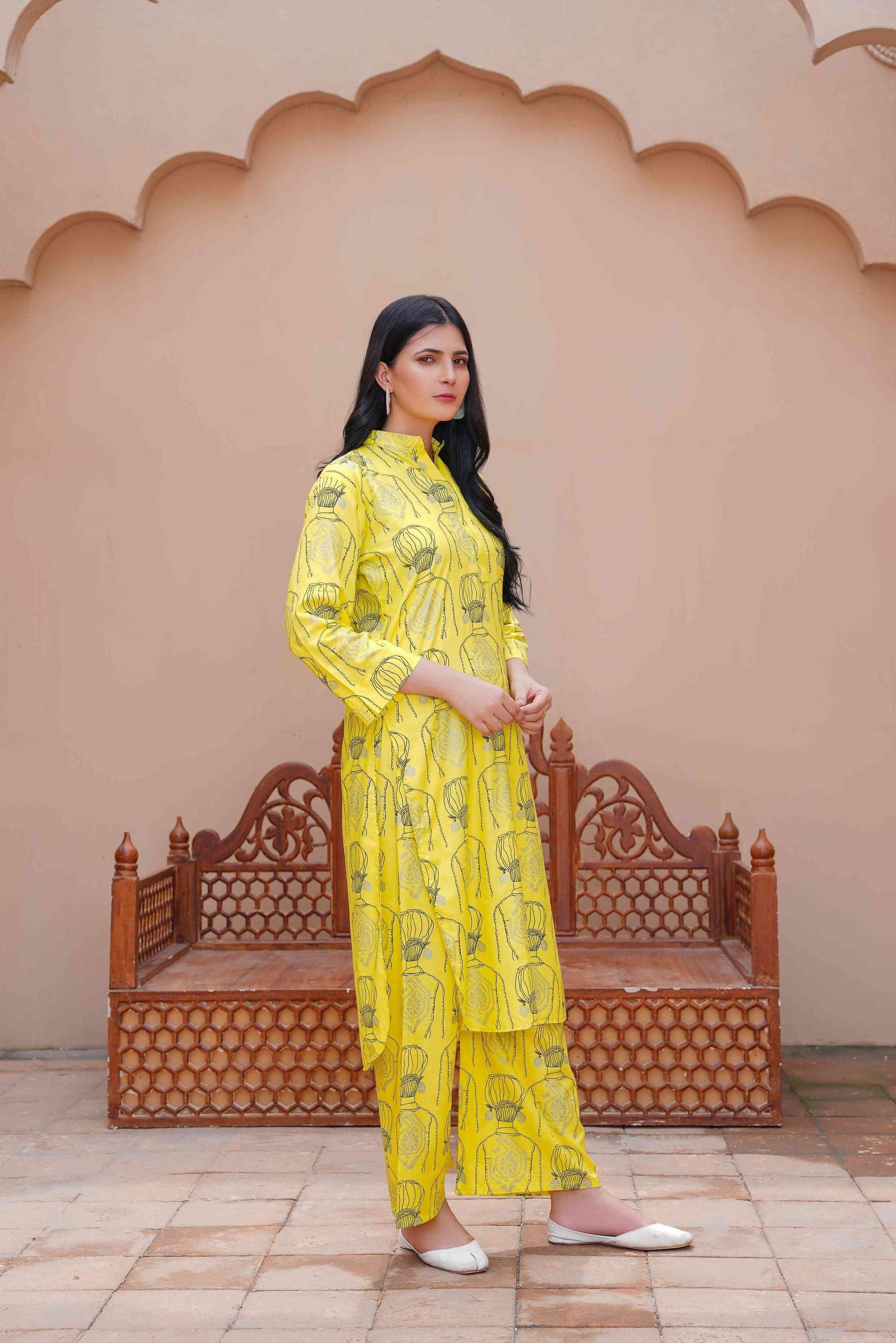 Melodic 2Pcs Stitched Suit