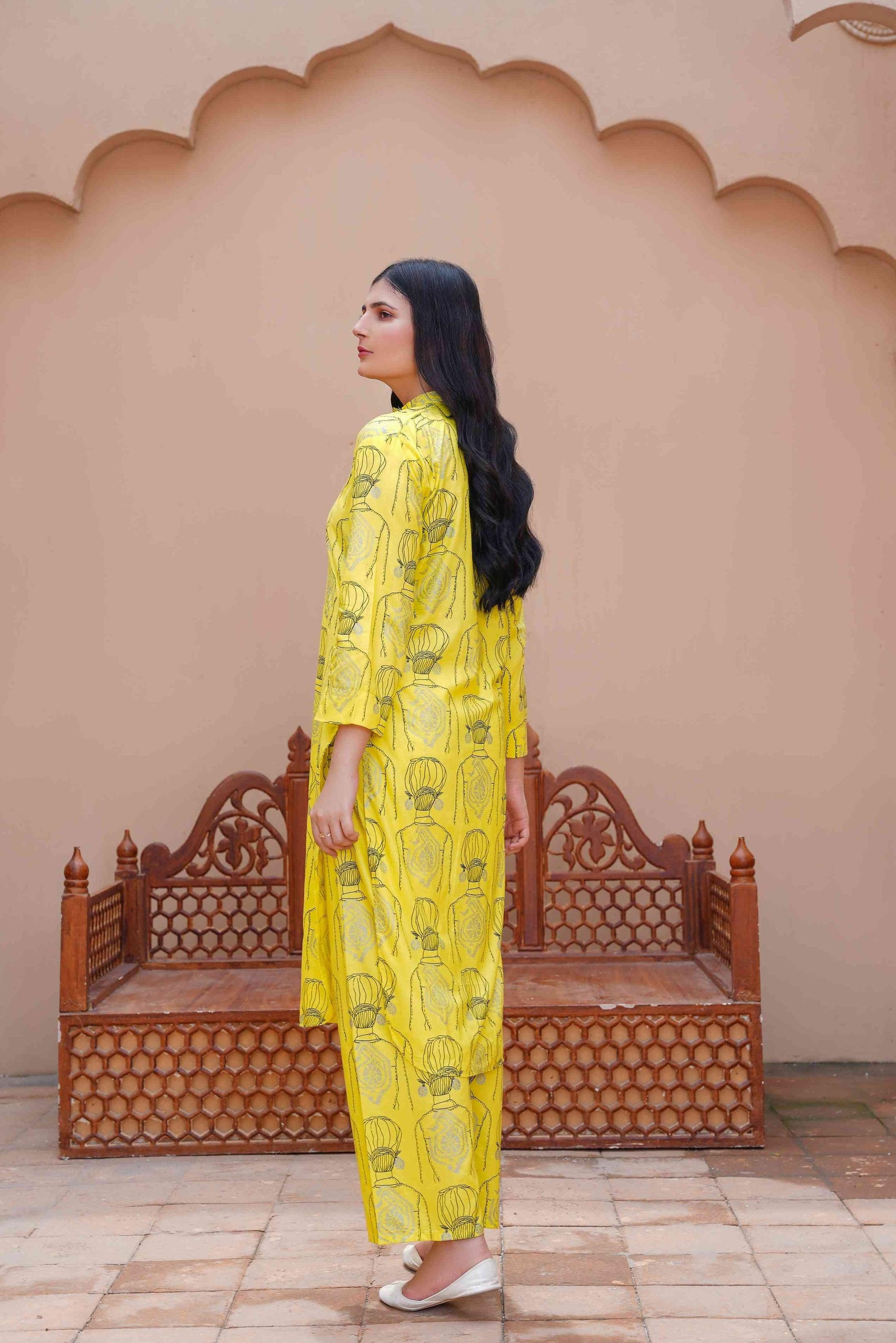 Melodic 2Pcs Stitched Suit