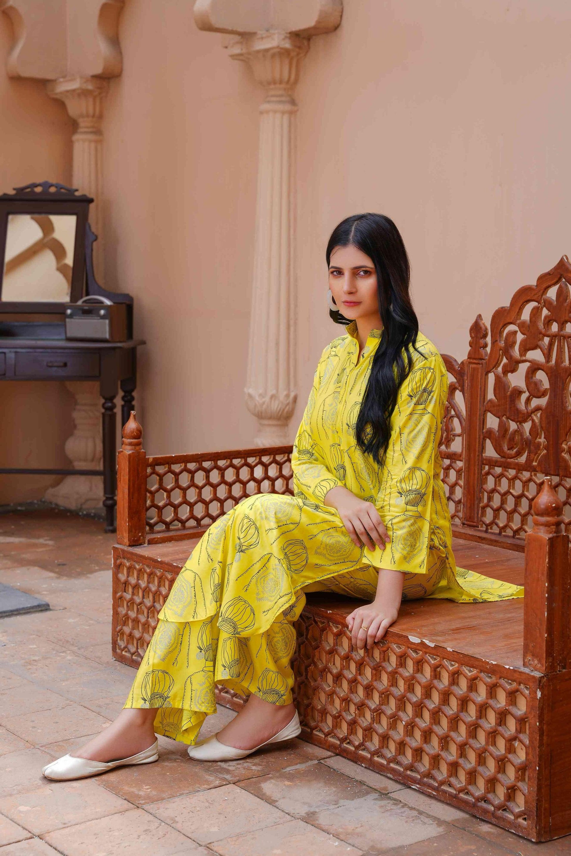 Melodic 2Pcs Stitched Suit