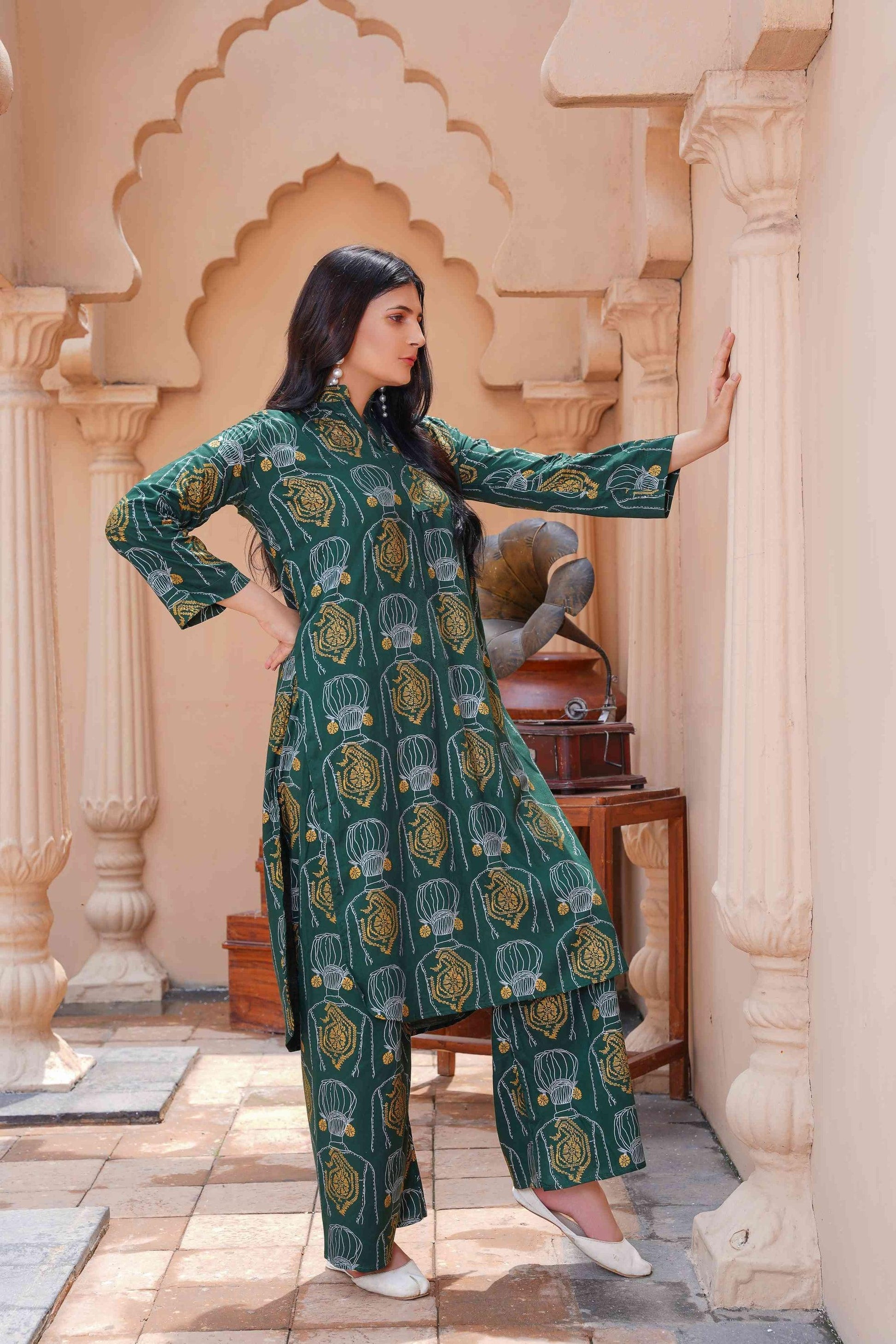 Melodic 2Pcs Stitched Suit