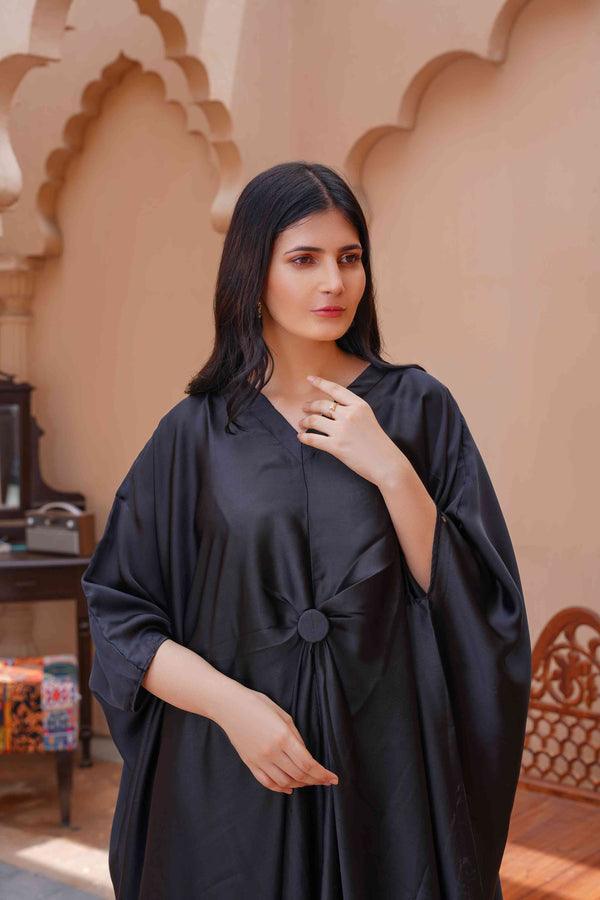 Royal Silk Kaftan (Stitched)