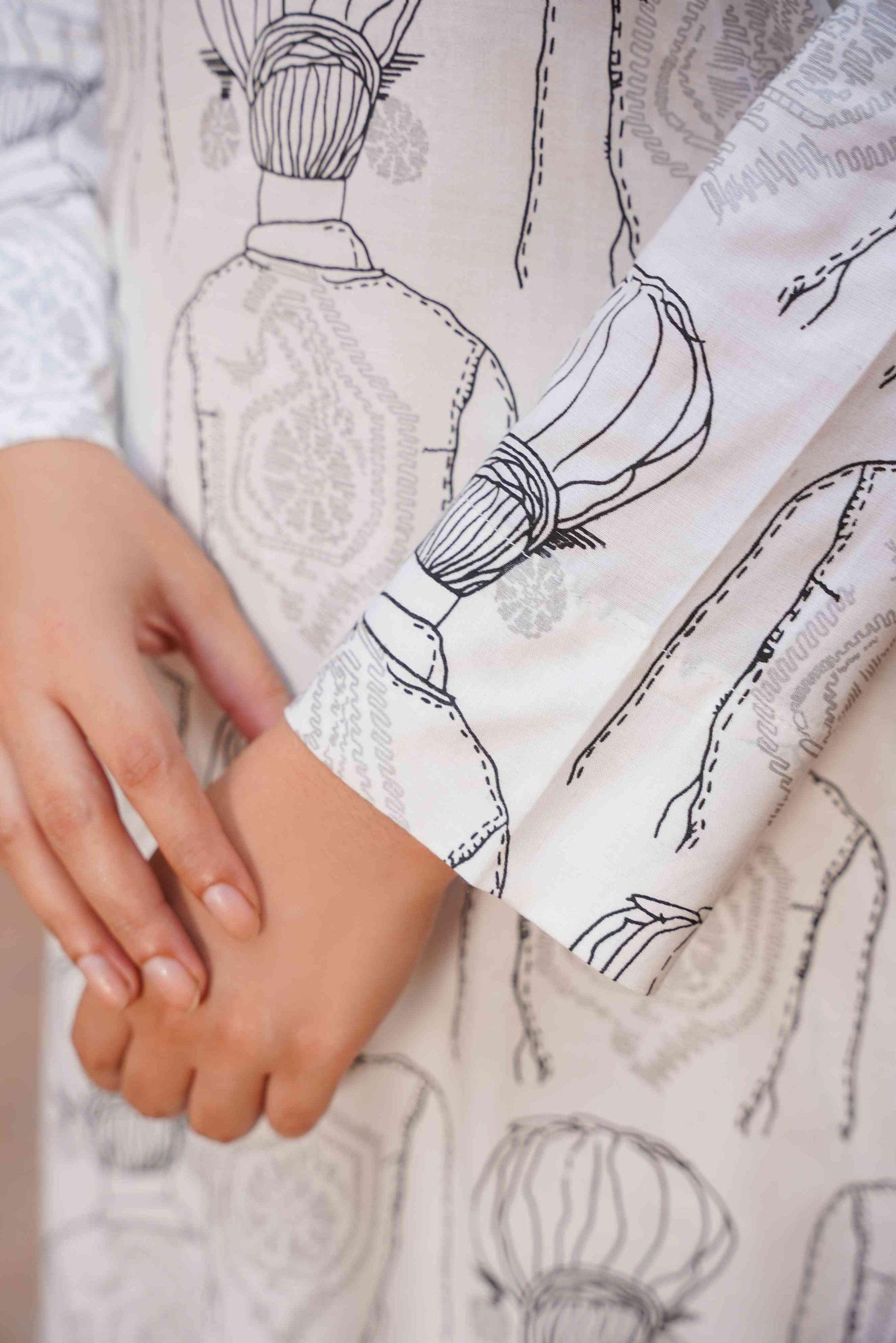 Melodic 2Pcs Stitched Suit