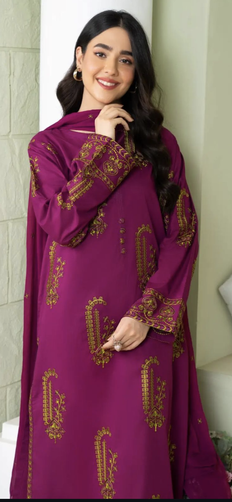 Nooray 2Pc Stitched