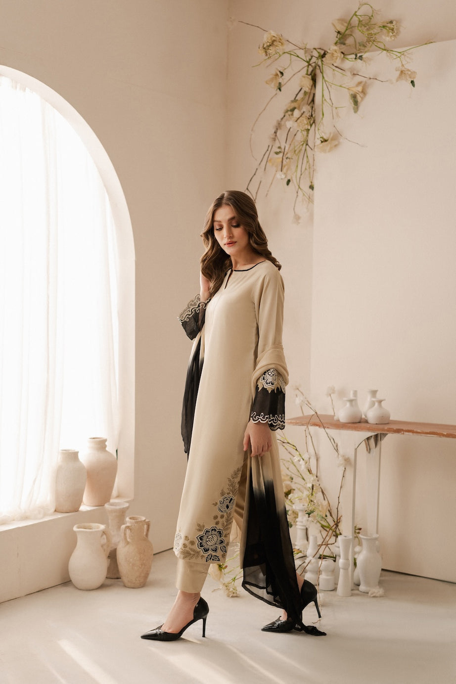 Safoora 3Pc Stitched