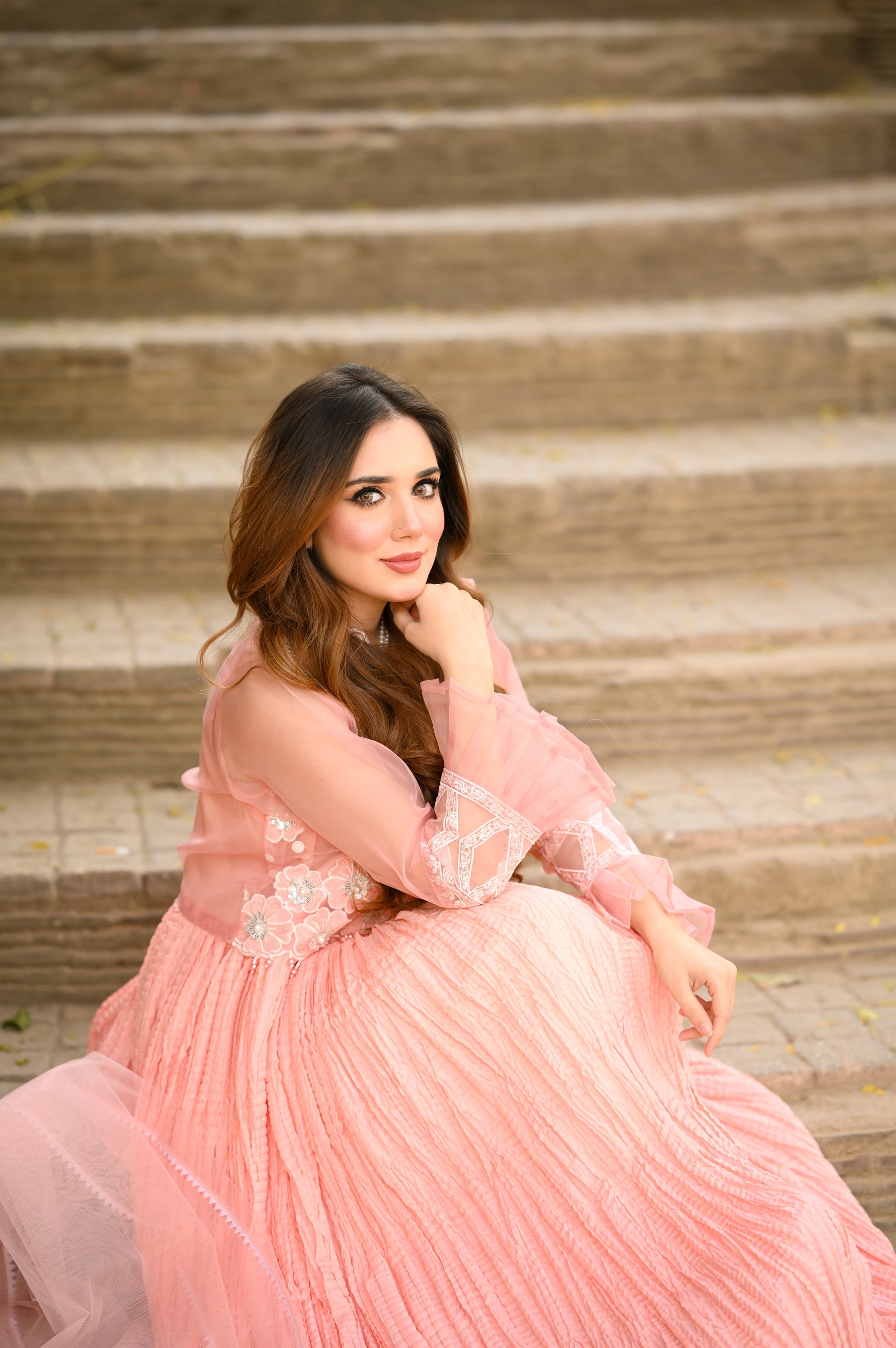 MAH-E-ROOH Maxi 3Pc Stitched