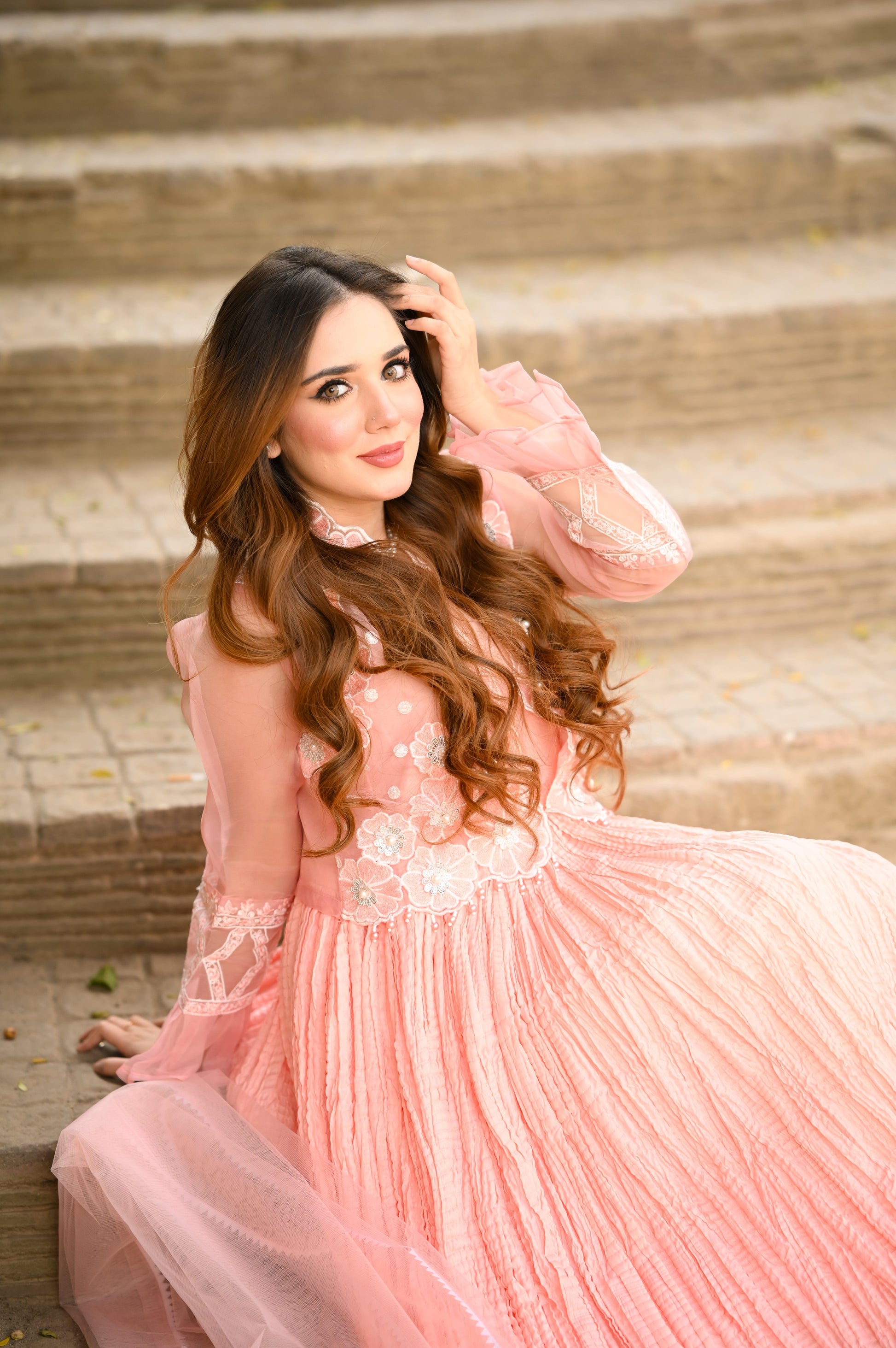 MAH-E-ROOH Maxi 3Pc Stitched