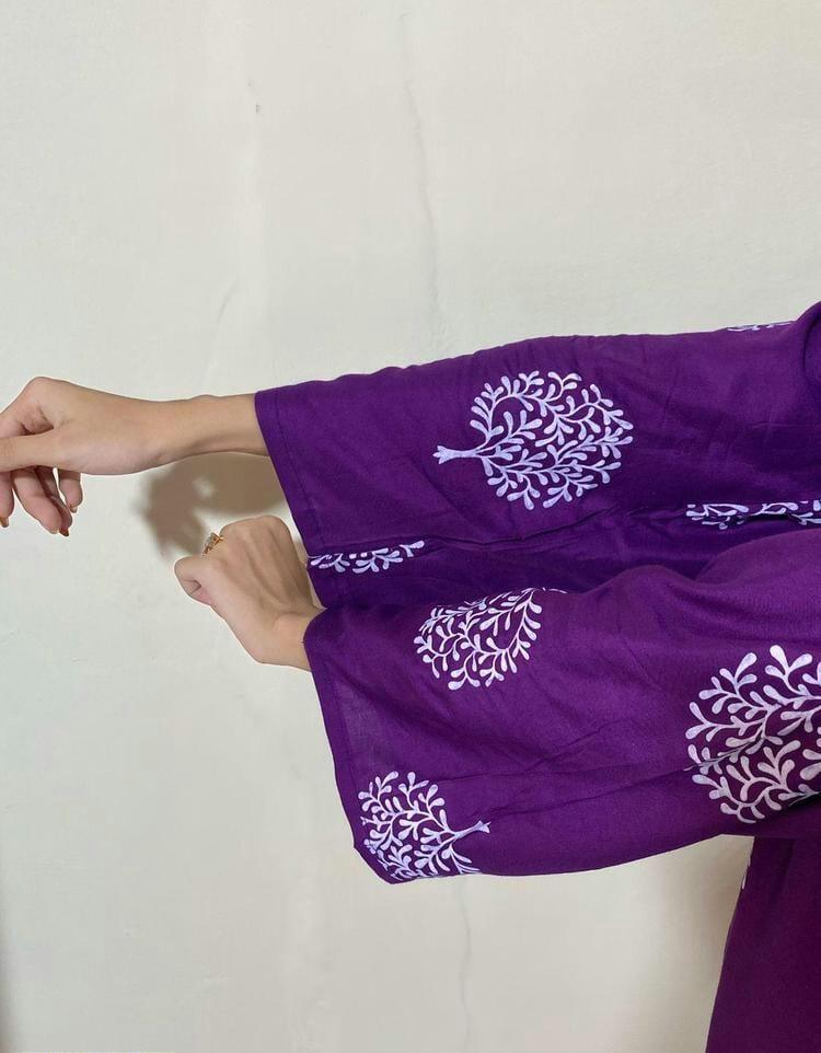 Floral TREE Print 2pc Stitched