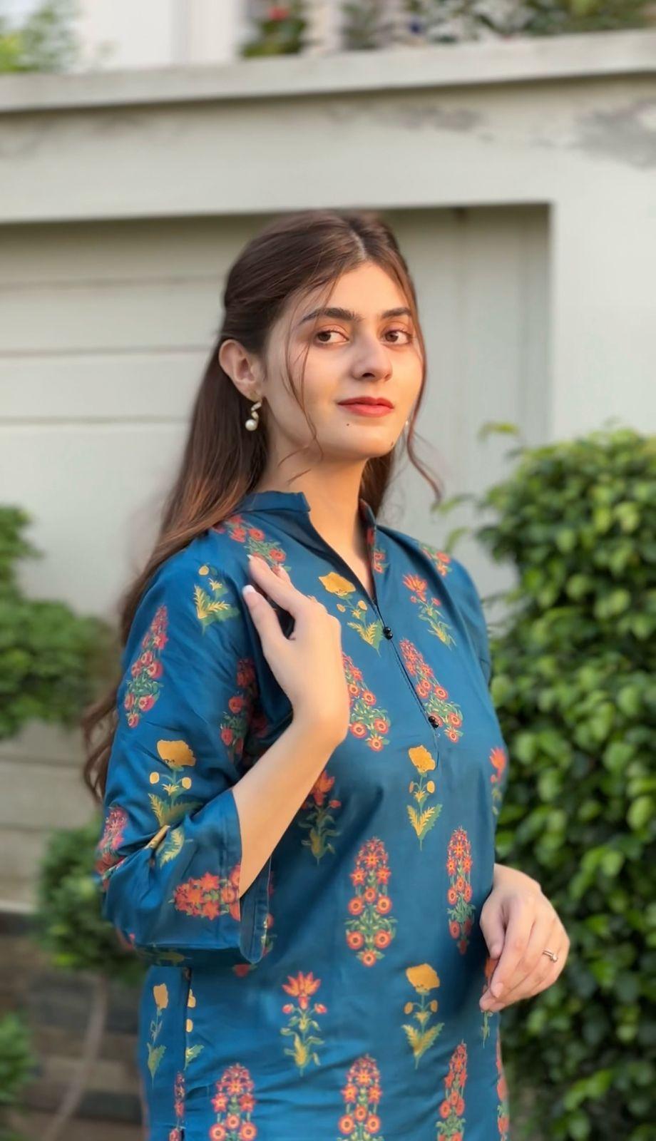 Rangrasiya Floral Print 2Pcs Stitched
