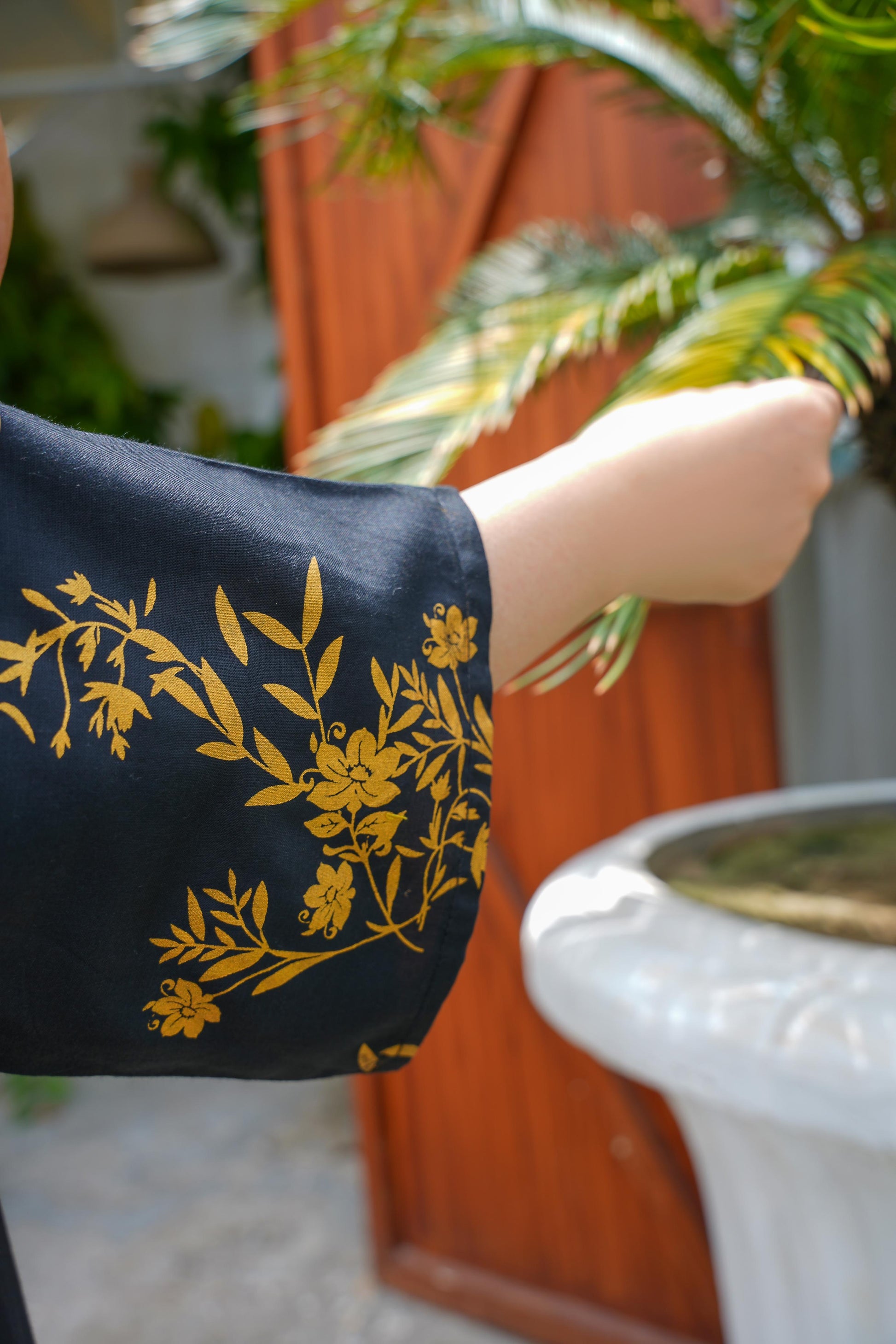 Camellia 2Pcs Stitched Suit