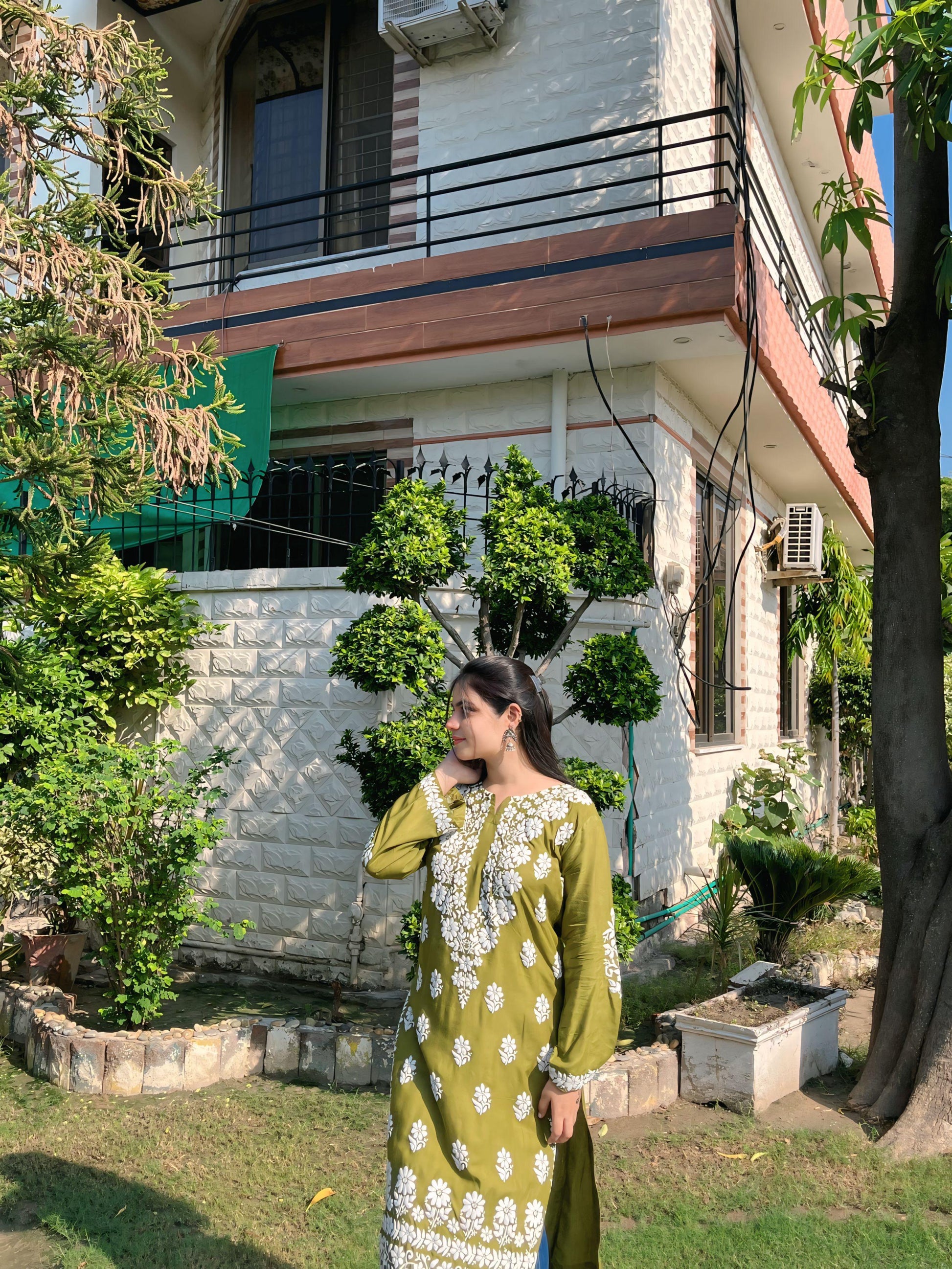 EMILY KURTI EMBOSSED (LONG SHIRT)