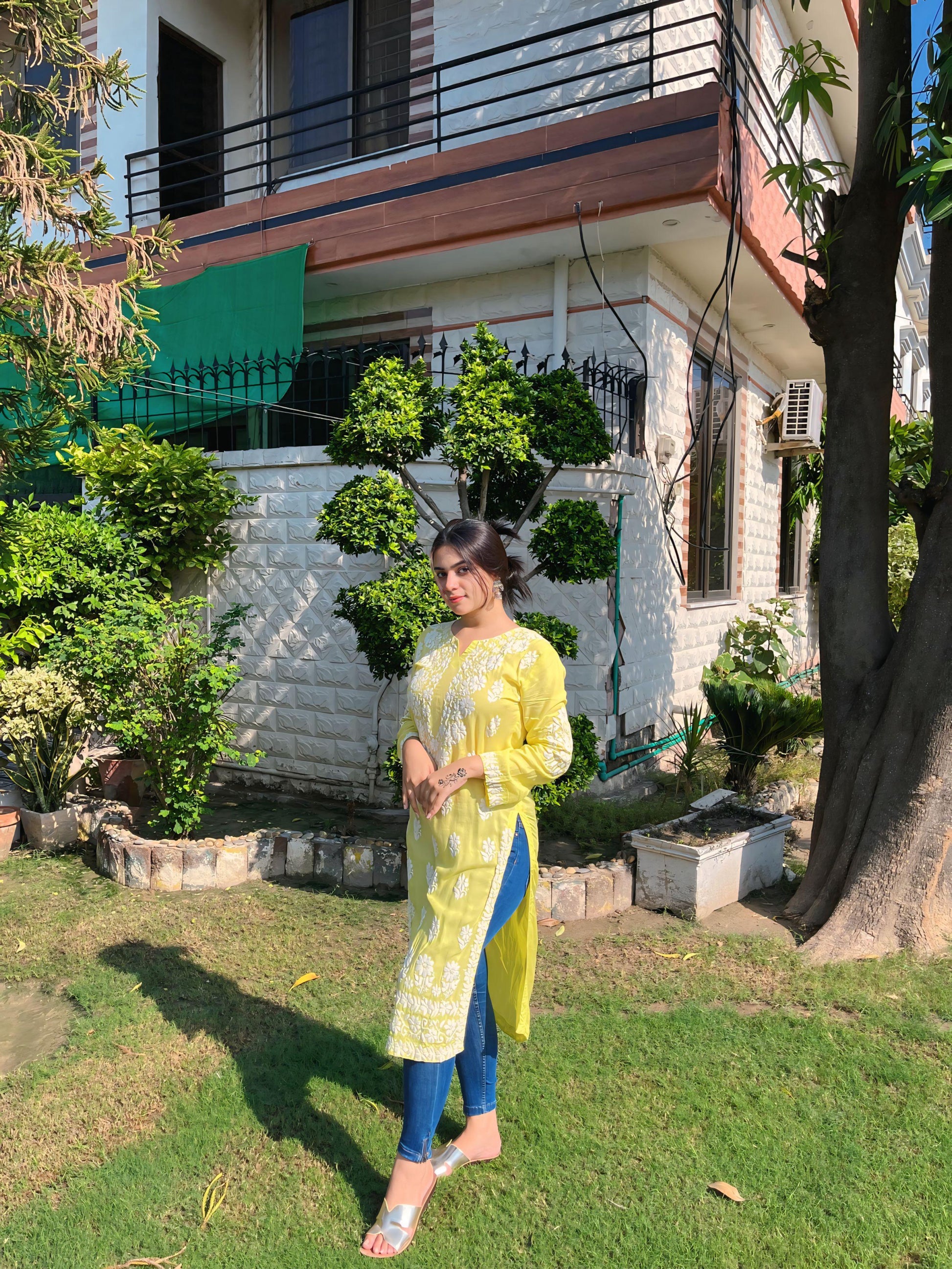 EMILY KURTI EMBOSSED (LONG SHIRT)