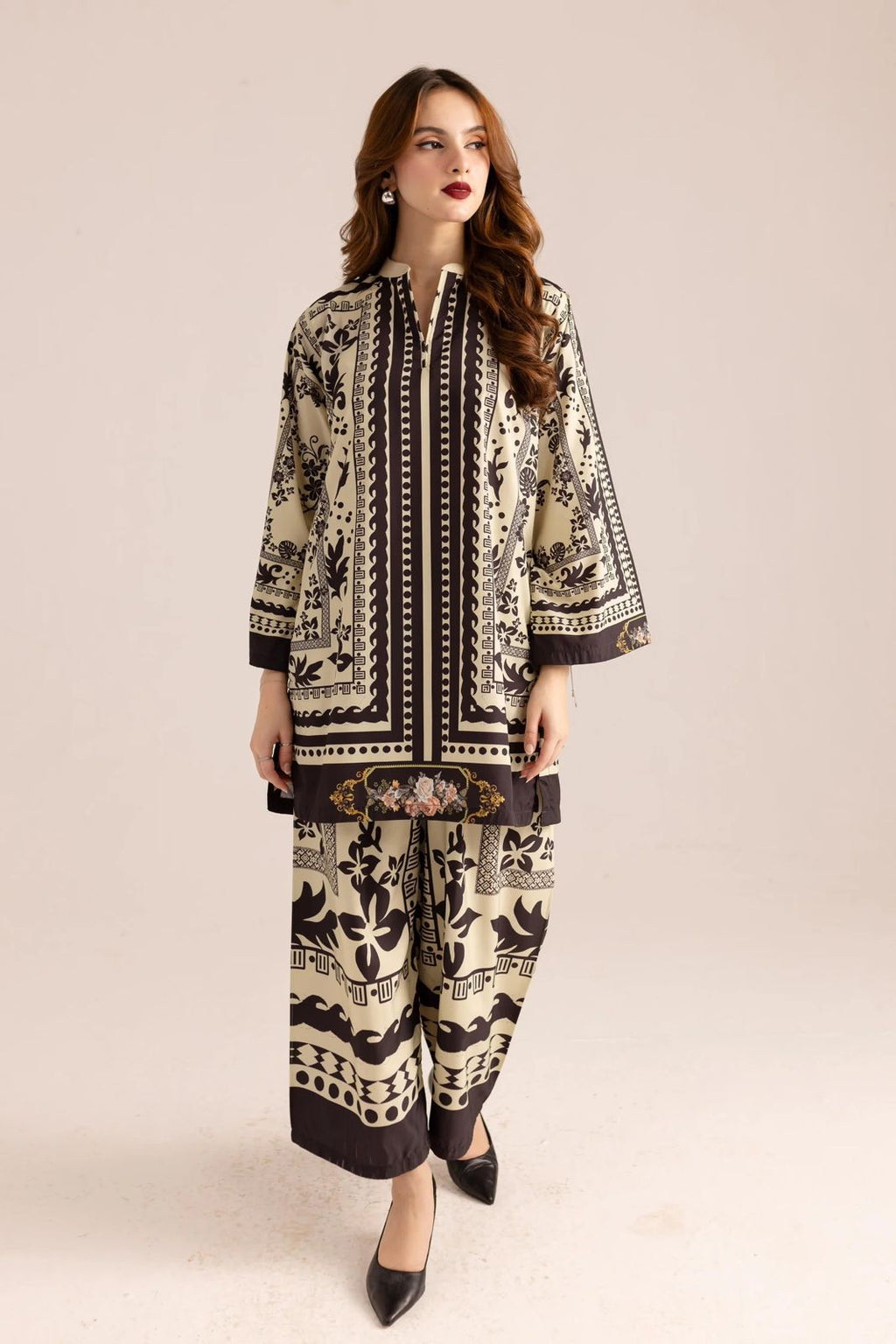Zayna 2Pcs Stitched