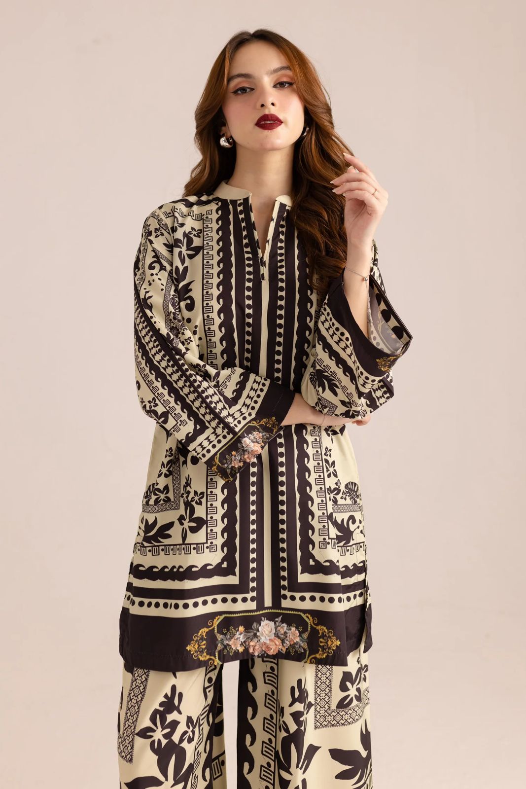 Zayna 2Pcs Stitched