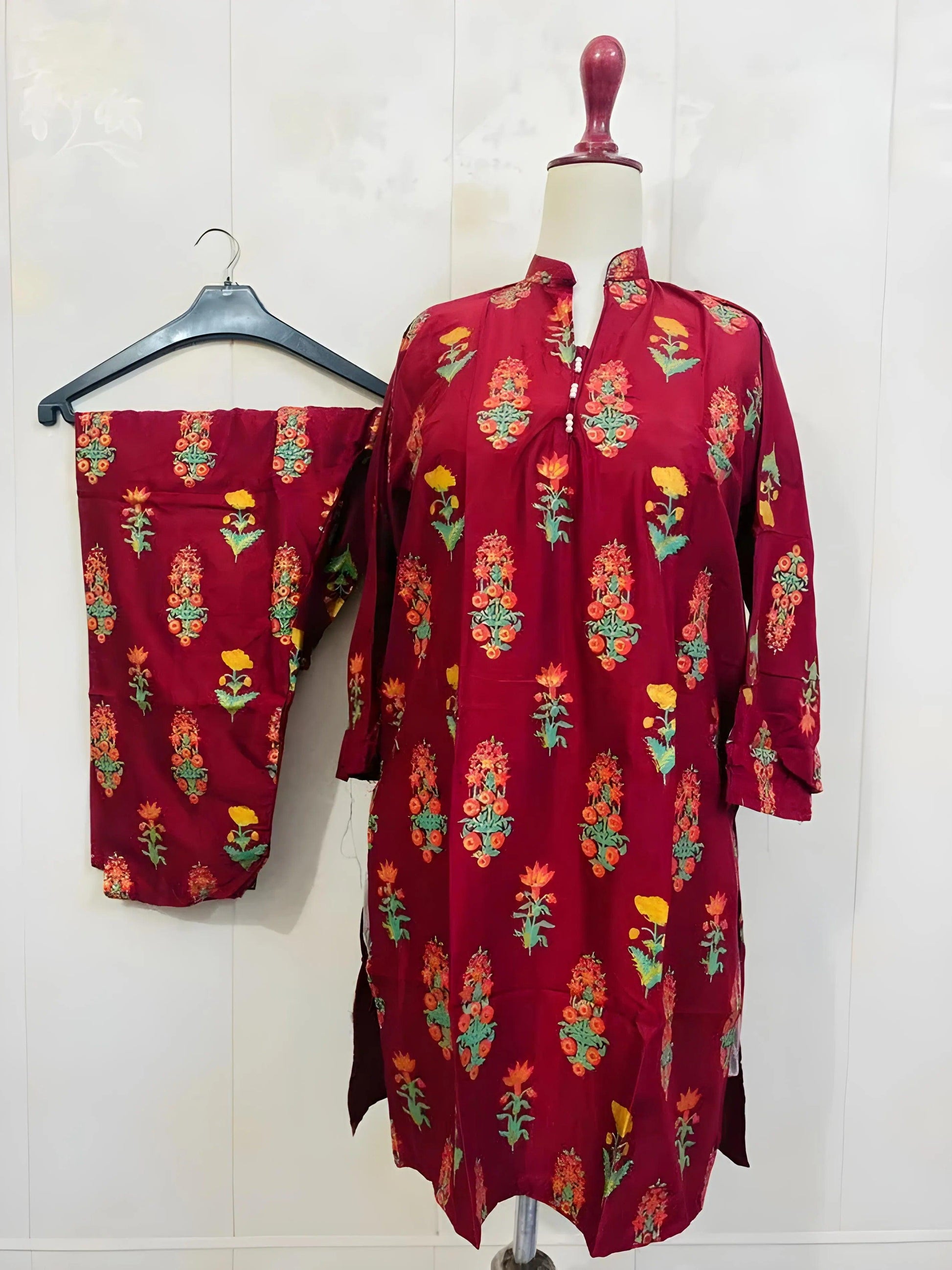 Rangrasiya Floral Print 2Pcs Stitched