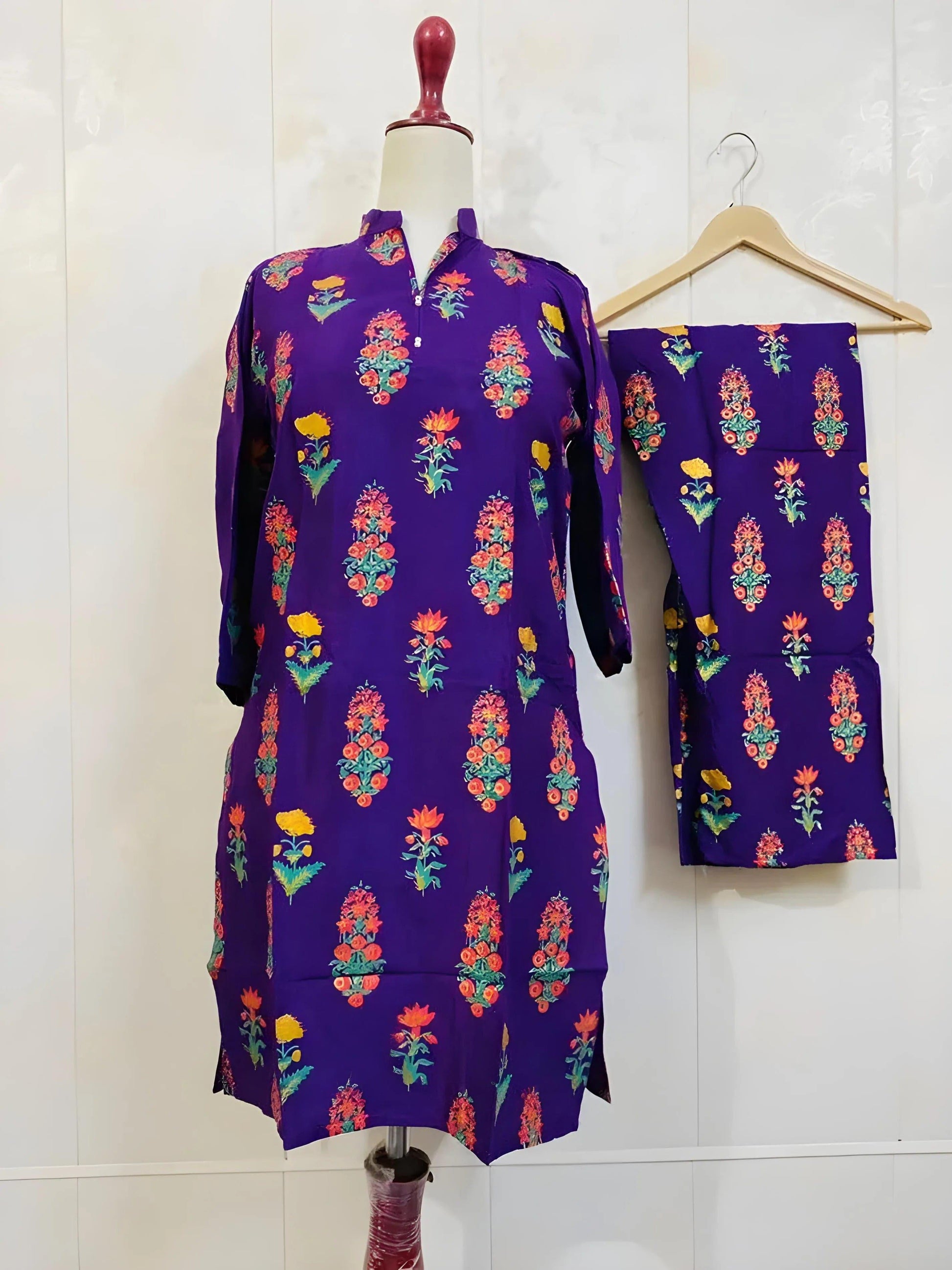 Rangrasiya Floral Print 2Pcs Stitched