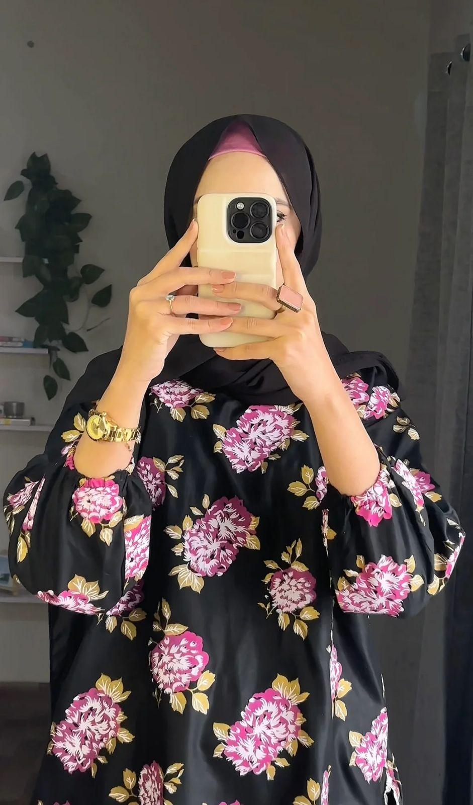 Flower Print 2Pcs Stitched