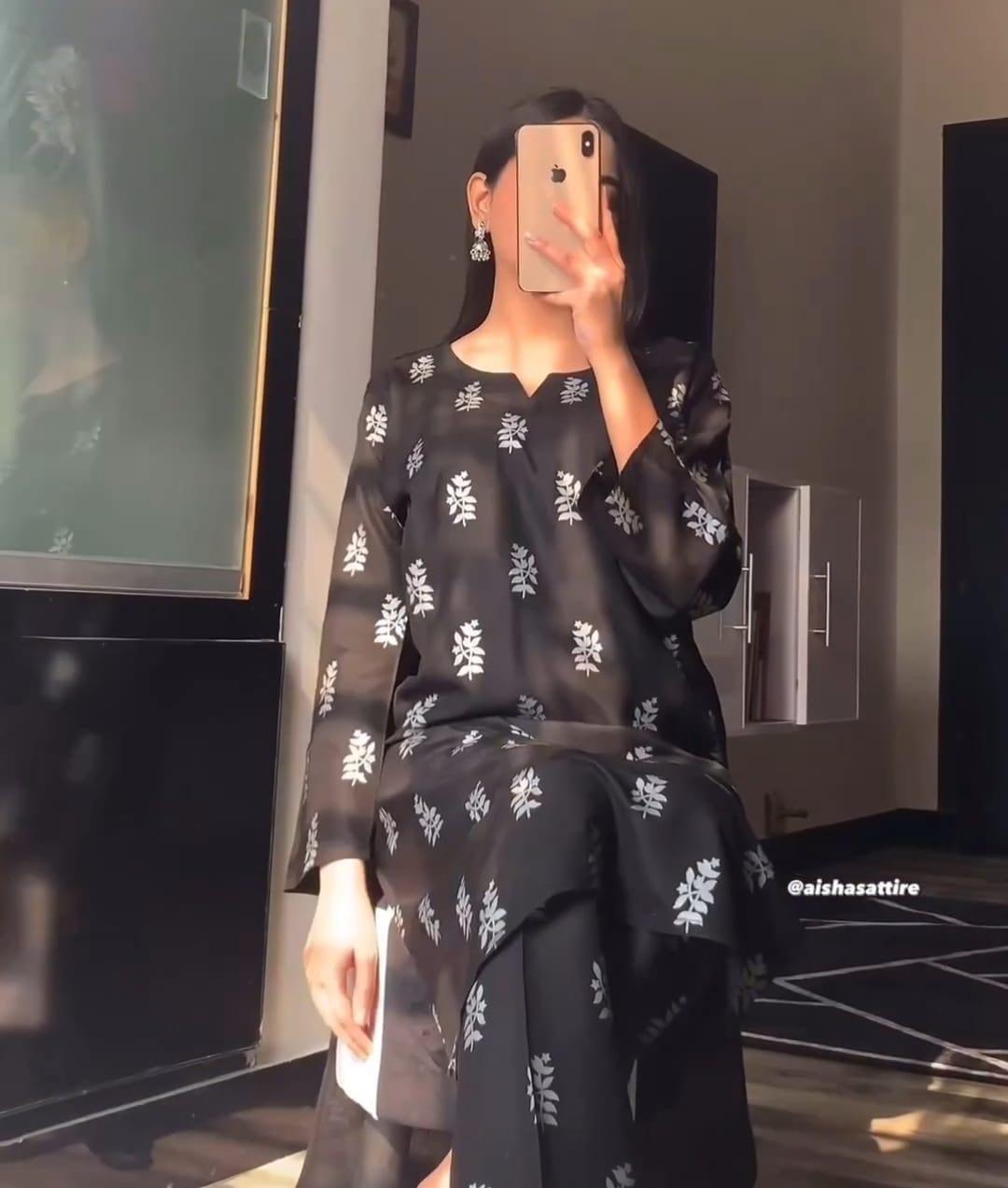 Saleha 2Pcs Stitched Suit