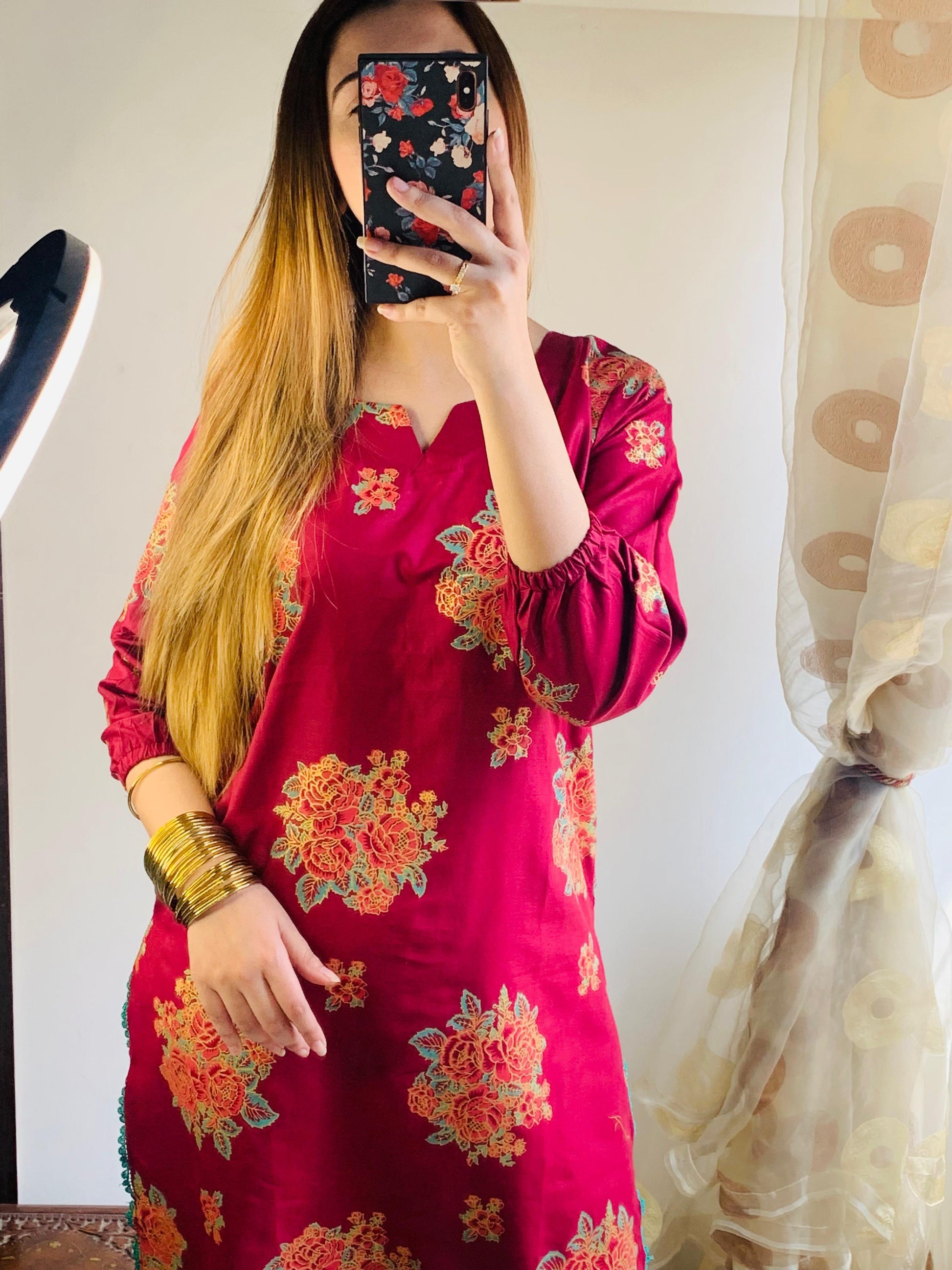 Gulab 2Pcs Stitched Suit