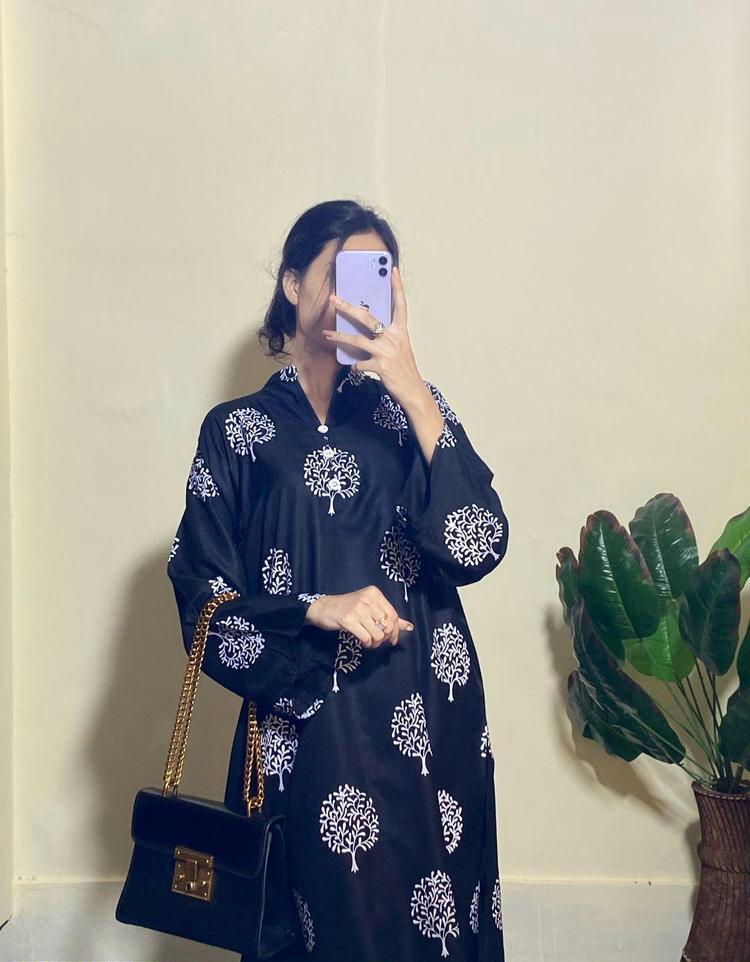 Floral TREE Print 2pc Stitched