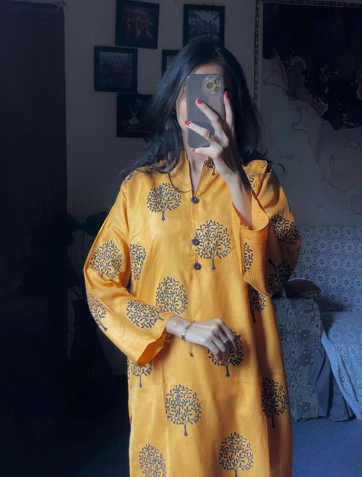 Floral TREE Print 2pc Stitched