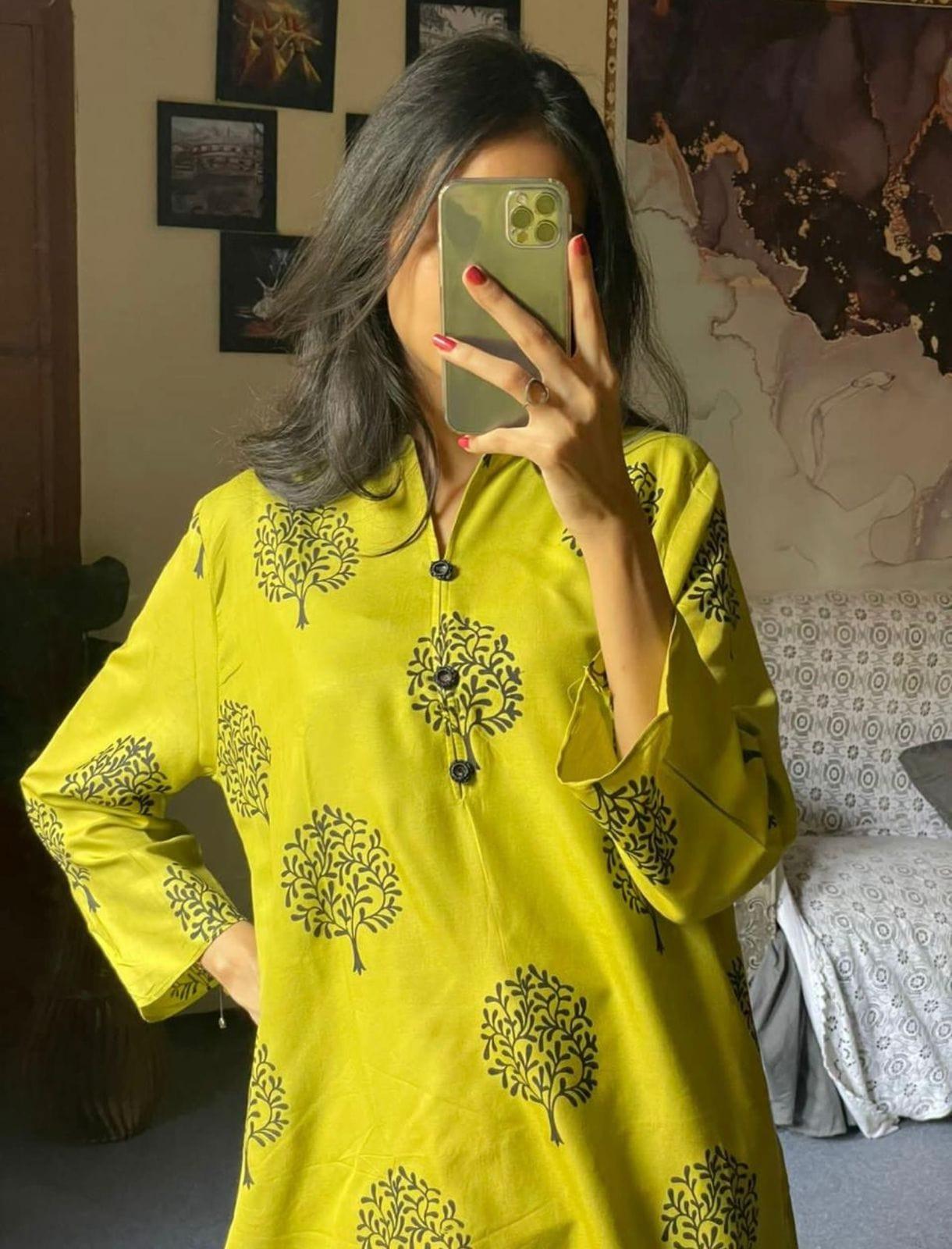Floral TREE Print 2pc Stitched