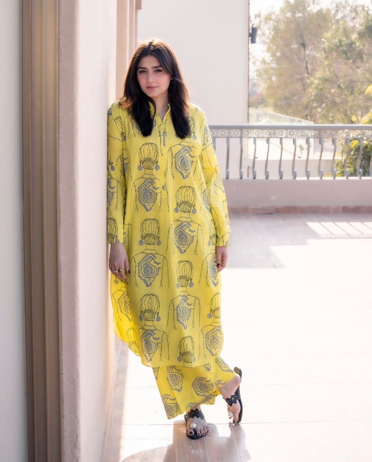 Melodic 2Pcs Stitched Suit