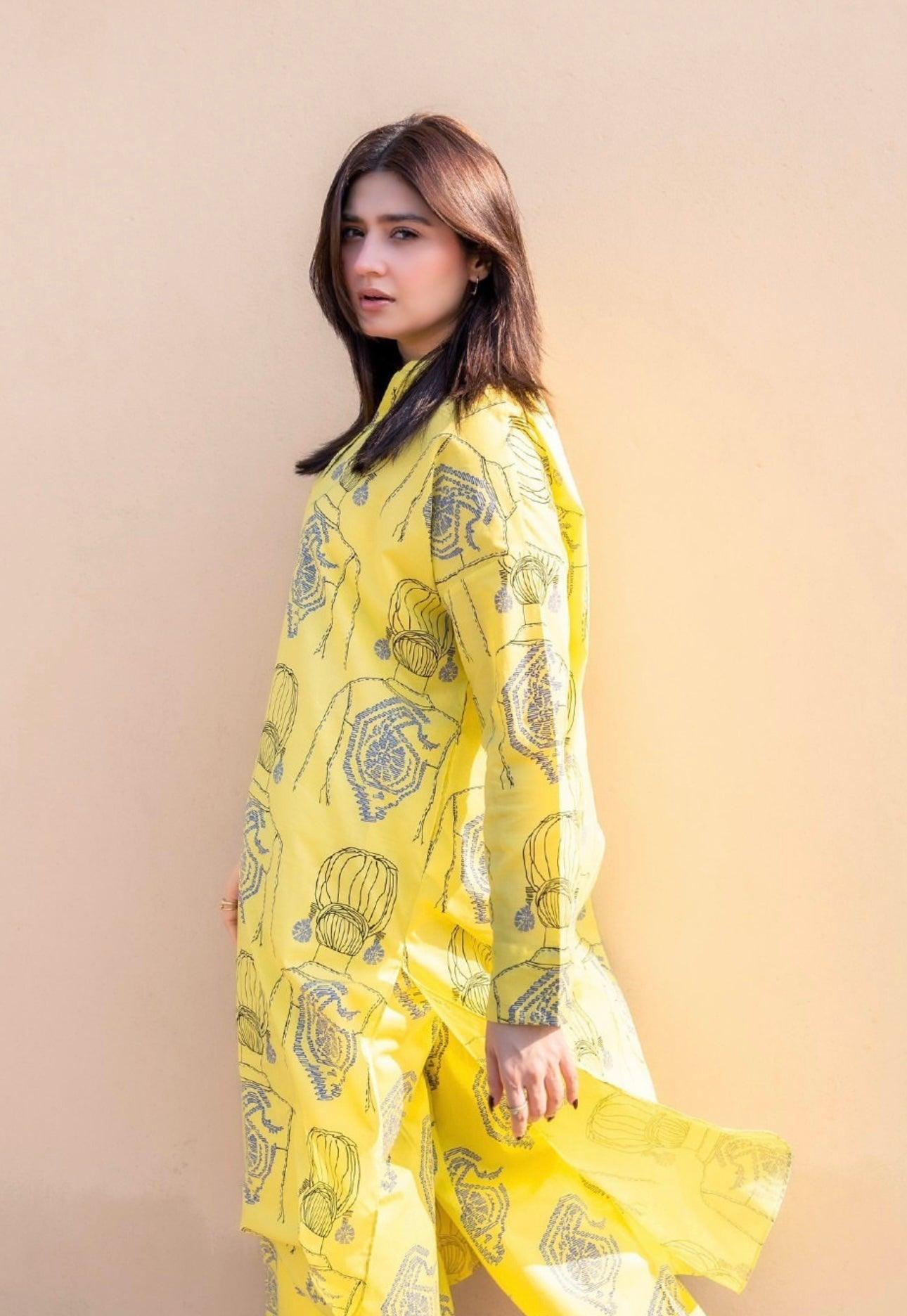 Melodic 2Pcs Stitched Suit